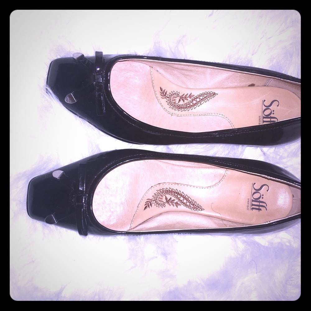 Black Patent Leather Casual shoes